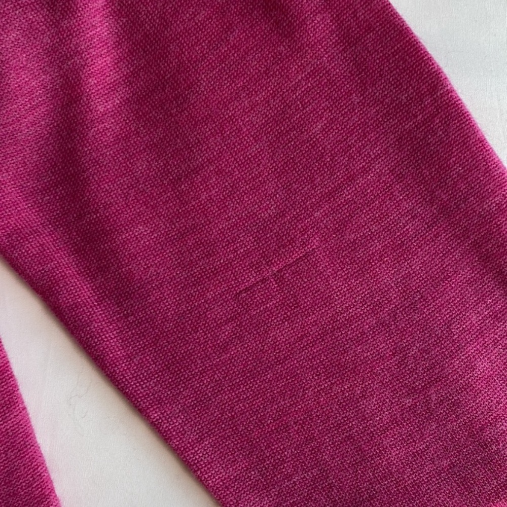 GAP ULTRA SOFT MERINO WOOL SNAP FRONT CARDIGAN Pink S - Picture 4 of 6
